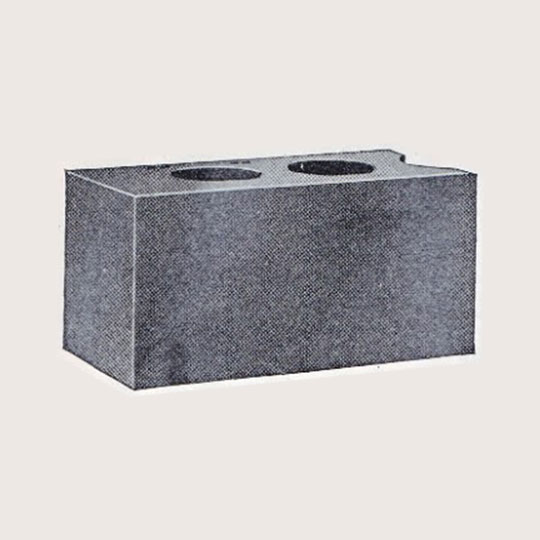 image of plain concrete block